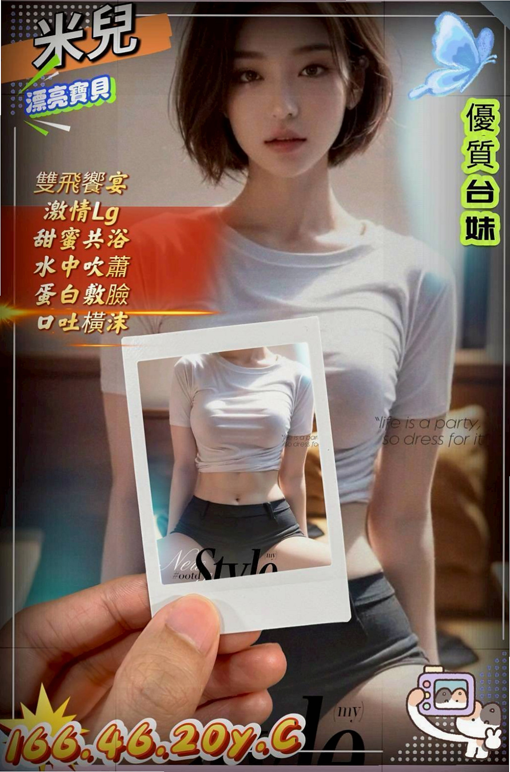 中西外送茶莊專送|秋霞|學生麻豆初兼職|E罩杯|18歲|169cm|46kg|喜歡趴在窗戶上愛愛等你的大肉棒的插入